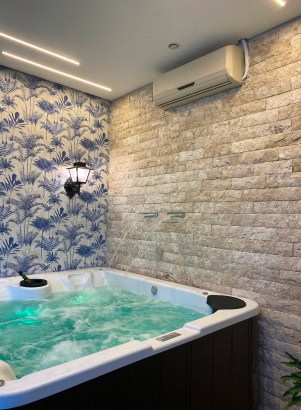 Pedra Rockface Travertino